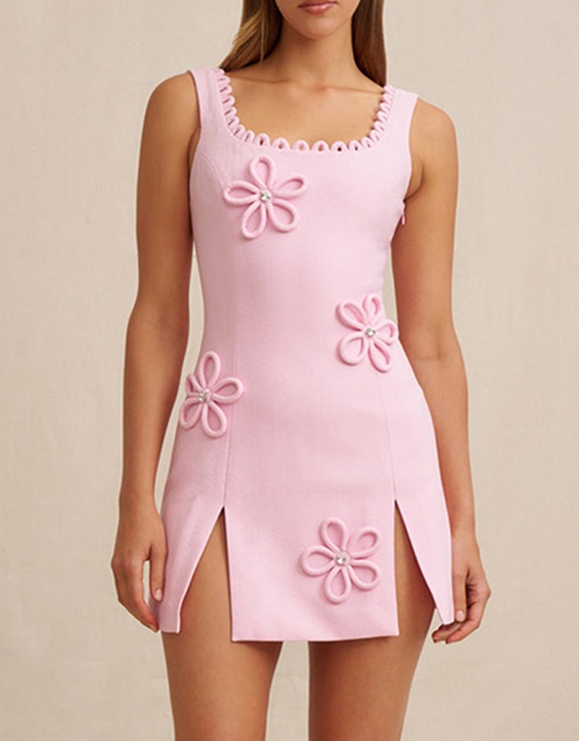 BY JOHNNY. - Flower Form Mini Dress