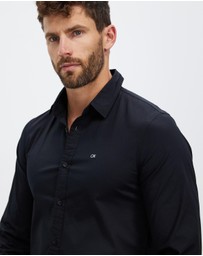Calvin Klein - Stretch Poplin Slim Shirt