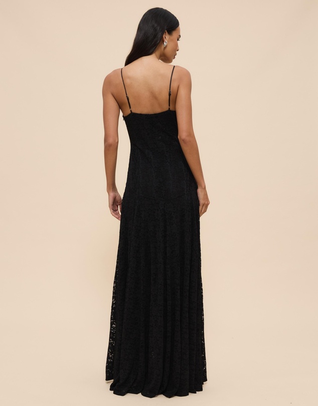 Revibe - Repaired CHANCERY Zara Lace Maxi Dress - AU 8