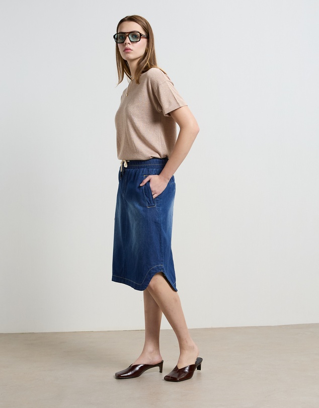 DRICOPER DENIM - Cecil Indigo Skirt