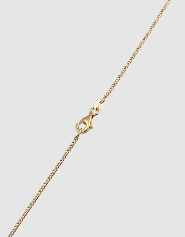 Elli Jewelry - Necklace Madonna Religion 925 Sterling Silver Gold-Plated