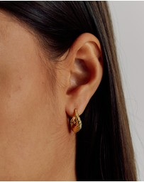 Brie Leon - Olar Twist Hoops