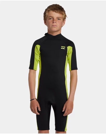 Billabong - Boys 8-14 2/2 Foil Back Zip Springsuit
