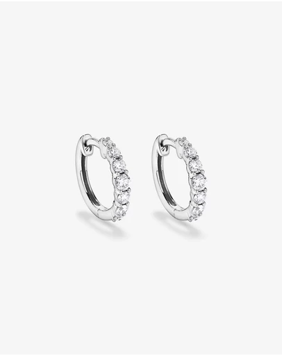 Michael Hill - 0.50TW Lab Diamond Huggies in Silver
