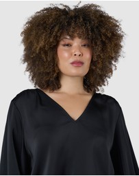 Pink Dusk by Curve Project - Lover Boy Blouse