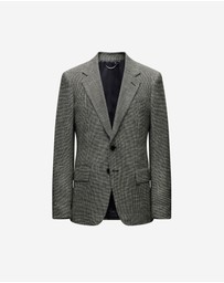 Calibre - Gridmesh Blazer Basalt