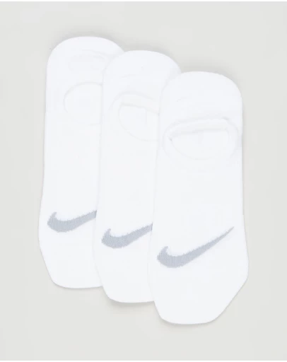 Nike - Everyday Plus Lightweight Footie Socks 3-Pack