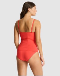 Sea Level Australia - Essentials Edit Cross Front Multifit Singlet Top