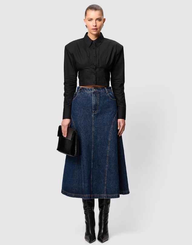 Mossman - Overdrive Midi Skirt