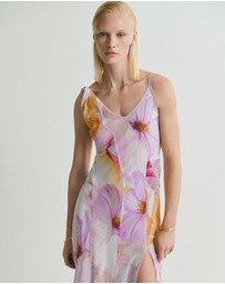 M.N.G - Paula Floral Ruffled Dress