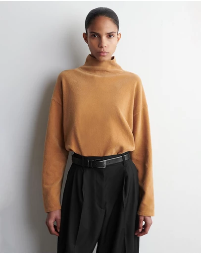 COS - Chenille Funnel-Neck Jumper