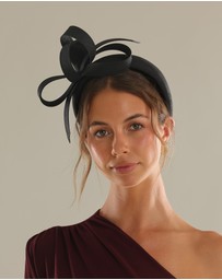 Morgan & Taylor - Mel Fascinator in Black