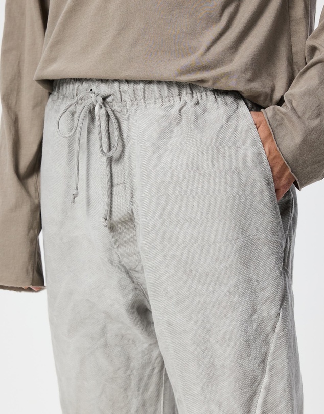 Surrounded By Ghosts - The Eskolaite Linen Canvas Drawstring Pants