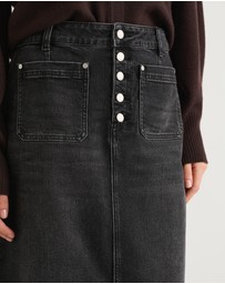 David Lawrence - Spencer Denim Pencil Skirt