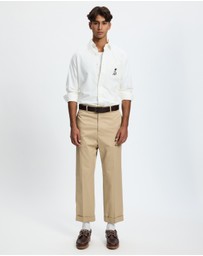 Polo Ralph Lauren - Custom Fit Dog-Embroidered Oxford Shirt