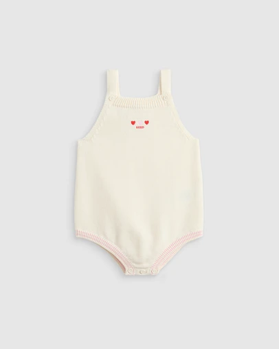 Seed Heritage - Heart Knit Romper