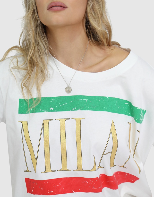 Belle & Bloom - I Love Milan Oversized T-Shirt