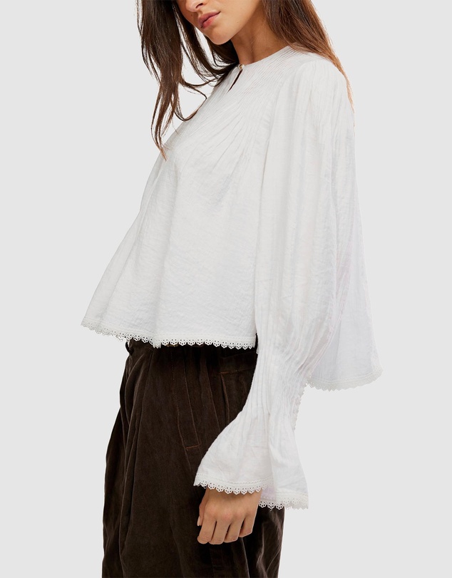 Free People - Thousand Pintucks Blouse
