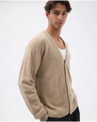 AERE - Merino Wool Cardigan