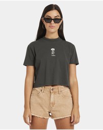 Volcom - Womens Oz Dial Crop T-Shirt