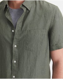 Sportscraft - Short Sleeve Delave Linen Shirt