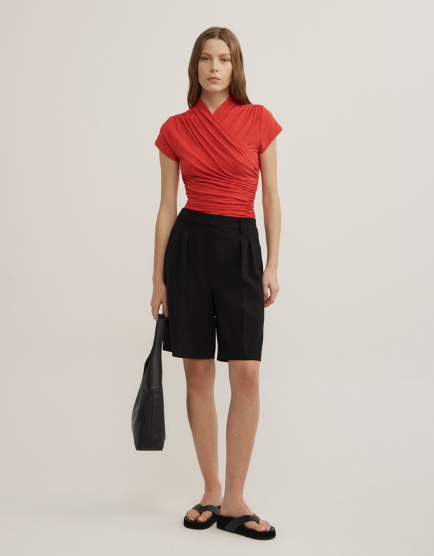 Witchery - Wrap Cap Sleeve T-shirt