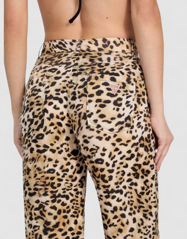 GUESS - Enora Printed Straight Pants