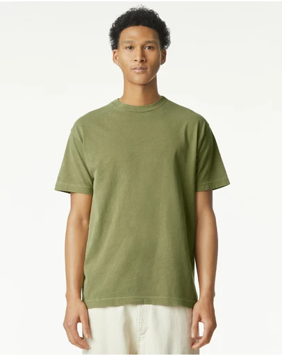 American Apparel - Heavyweight Garment Dyed Cotton Unisex T-Shirt