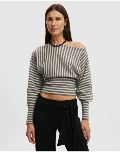 Cotton On - Everfine LS Batwing Knit Top