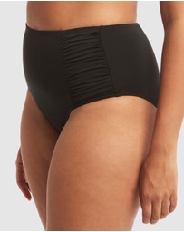 Sea Level Australia - Essentials Gathered Side High Waist Pant