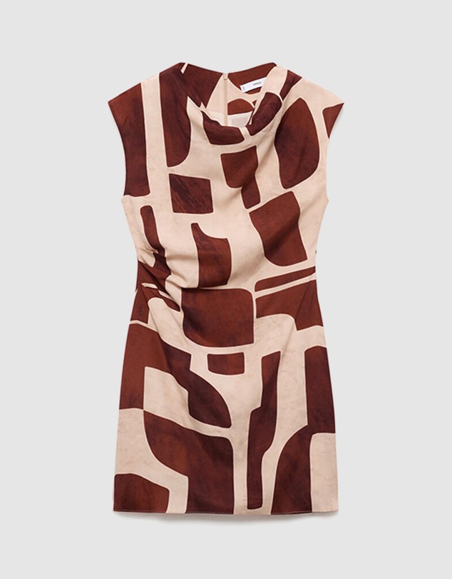 M.N.G - Short Printed Dress