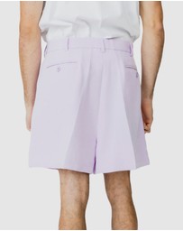 Justin Cassin - Robbie Loose Cropped Shorts