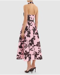 Rebecca Vallance - Connie Halter Midi Dress