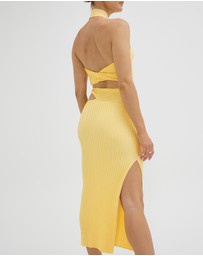 SOVERE - Intwine Knit Skirt
