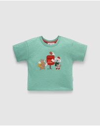 Purebaby - Christmas Letterbox Tee -Kids-Babies