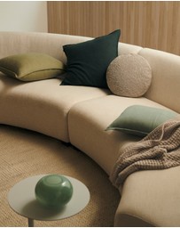 Country Road - Floe Boucle 40x40x6 Round Cushion