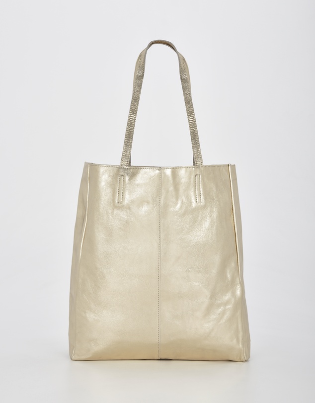 Cobb & Co - Venus Metallic Leather Tote
