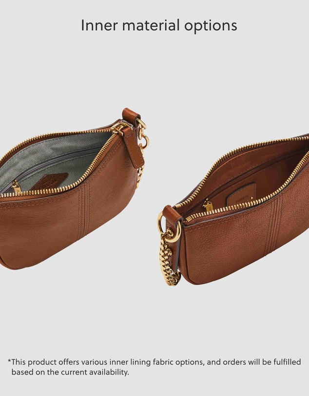 Fossil - Jolie Brown Mini Crossbody Bag