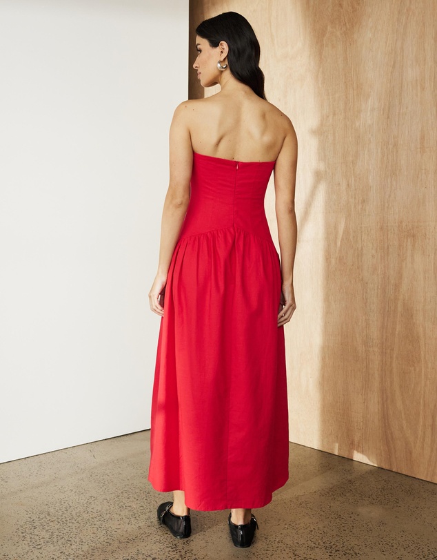Atmos&Here - Sunny Drop Waist Midi Dress