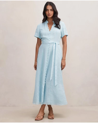 Forever New - Therese Short Sleeves Midi Dress