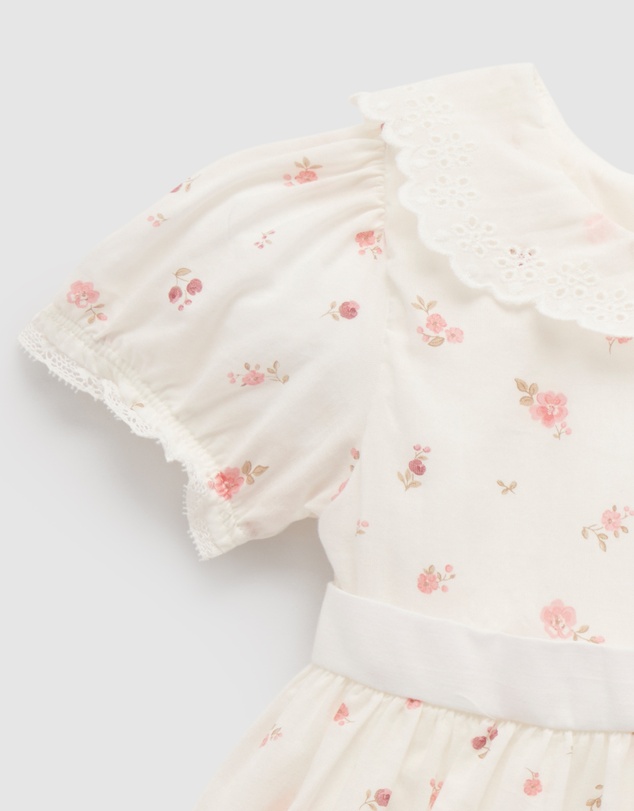 Purebaby - Rosebud Dress - Babies-Kids