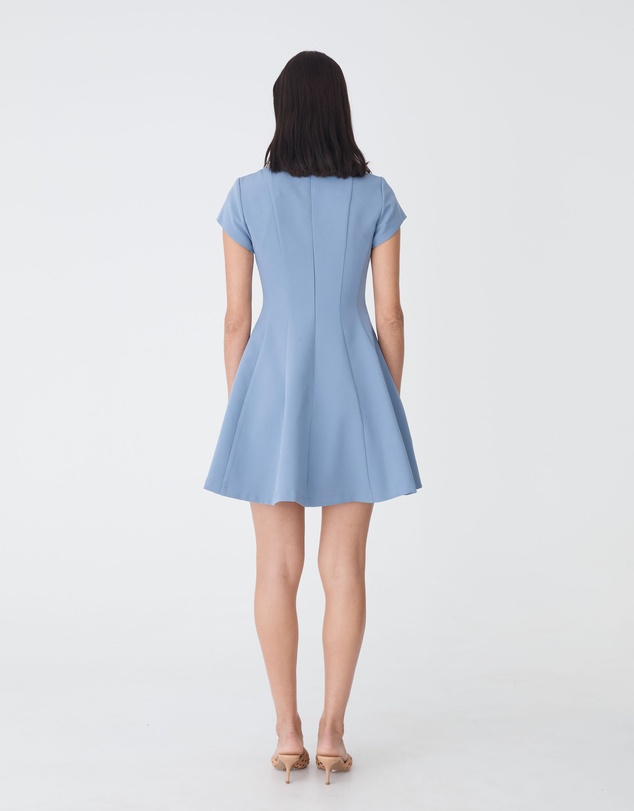 Forcast - Darcy Short Sleeve Panel Dress