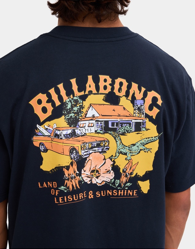 Billabong - Mens Aus Map T-Shirt