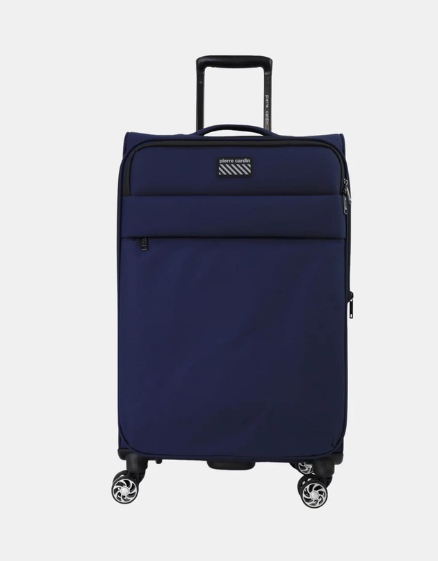 Pierre Cardin - Pierre Cardin 79cm Soft Water-Repellent Large Suitcase Spinner