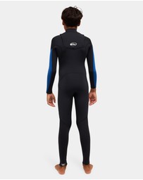 Quiksilver - Boys 8 to 16 4/3 Mercury Chest Zip Wetsuit
