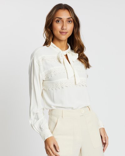 Mimmi LS Bow Top