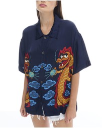 THE TALES - Lucky Dragon oversized Shirt