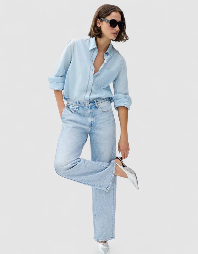 rag & bone - rb Miramar Terry Pull On WideLeg Pants