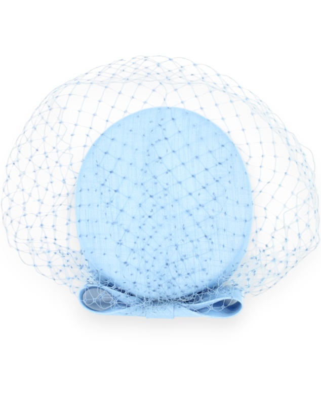 Morgan & Taylor - Jacqui Racewear Pillbox Hat in Blue