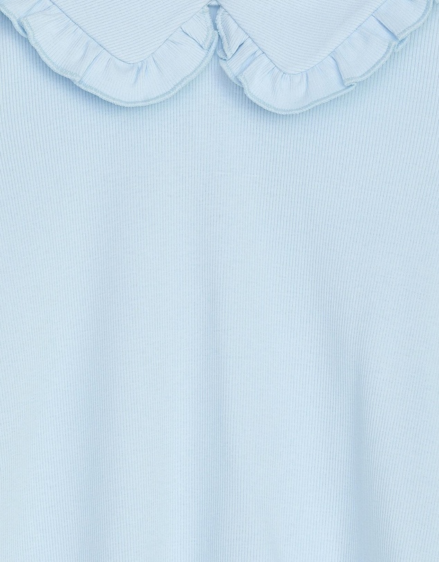 ARKET - Ribbed Frill-Collar Top - Babies-Teens